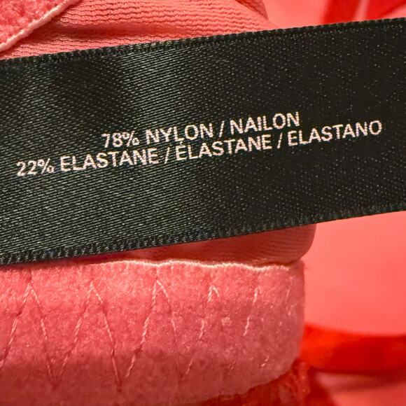 Victoria's Secret Red lace plunge push up bra with bling Size 36C 36 C - Picture 7 of 7